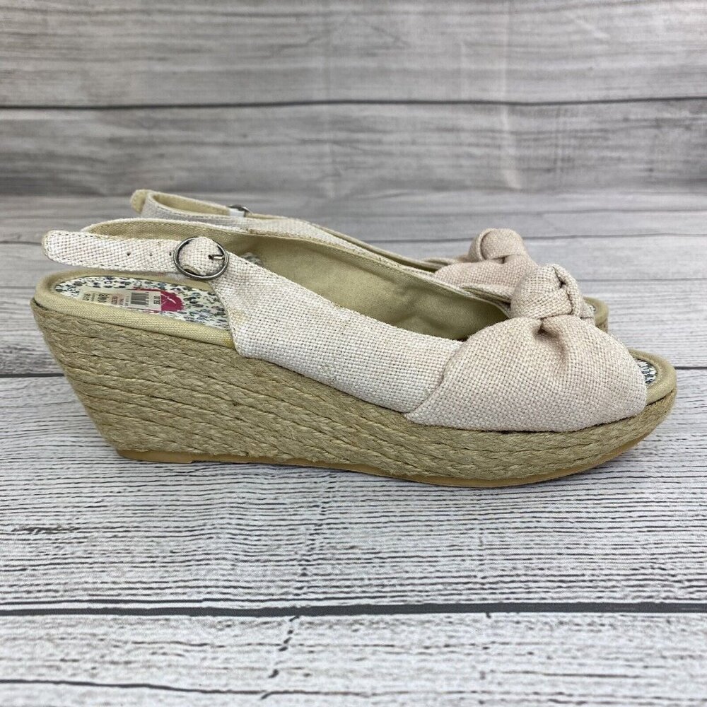 K9 by Rocketdog Ozzie Espadrille Sandals Women Size 10 Platform Wedge Shoes NEW